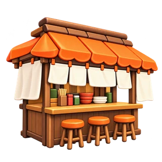 3D-style illustration inspired by the city photo — Mamichan