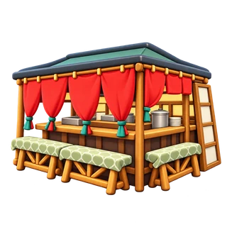 3D-style illustration inspired by the city photo — Genkai