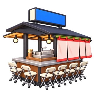 3D-style illustration inspired by the city photo — Mentai Chudoku