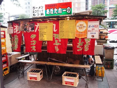 Ahotare-no stall, city-supplied photo