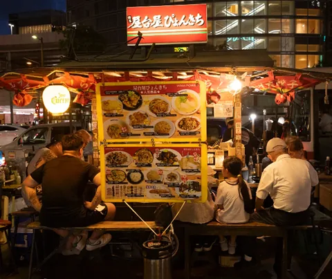Yataiya Pyonkichi stall, city-supplied photo